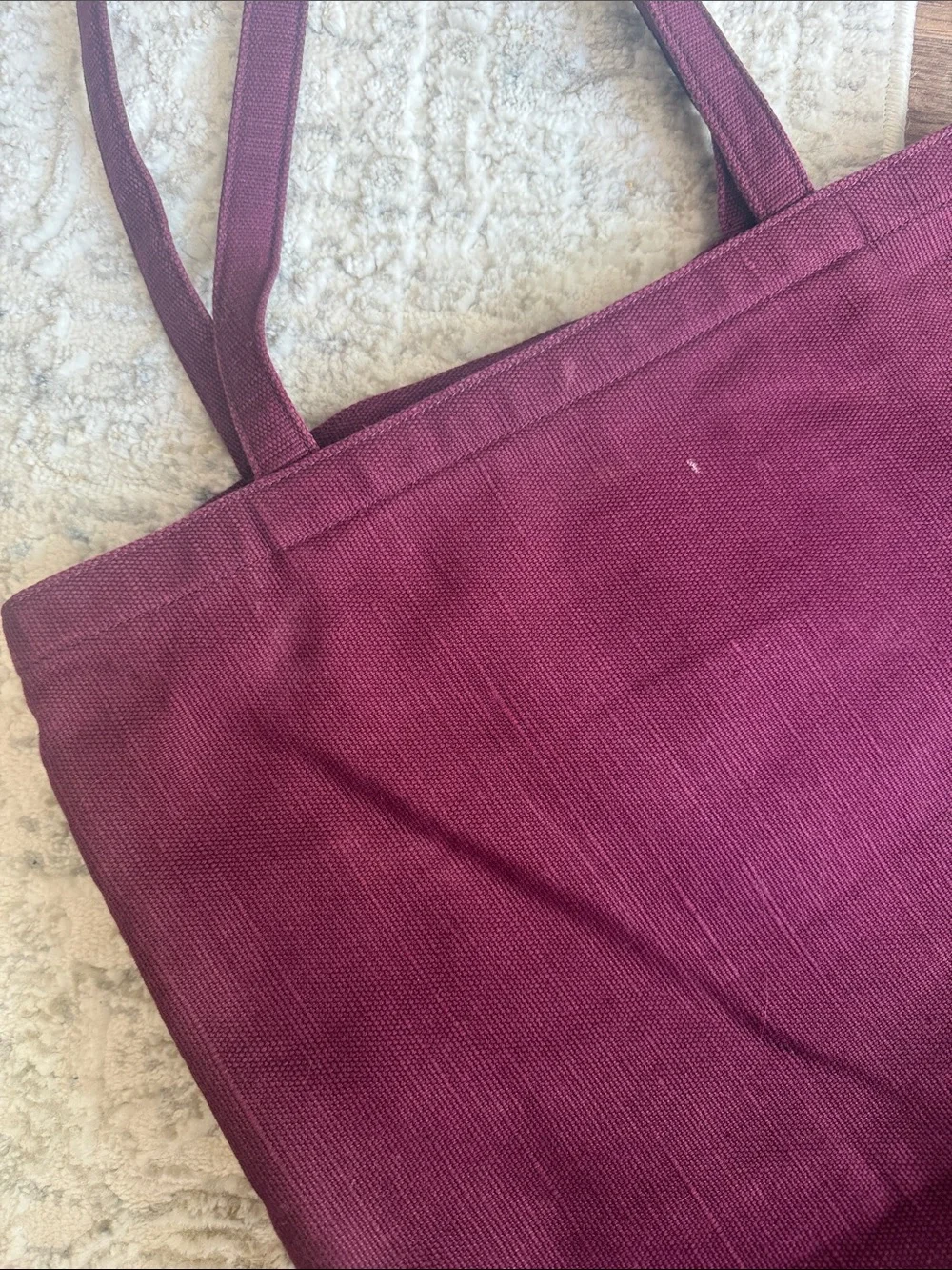 KATE SPADE Jack Spade On Purpose Canvas Bow Tote Bag in Cherry UVRU0161